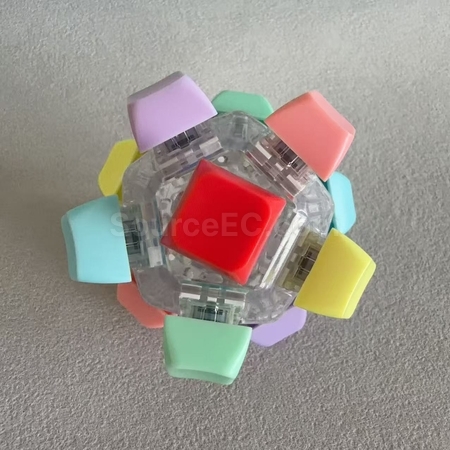 Customization 12-Key Round Ball Fidget Stress Relief Toy Promotional Products