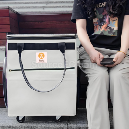 Customization Large-Capacity Insulated Travel Bag With Wheels Promotional Products