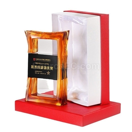 Customization Rectangle Crystal Trophy Promotional Products