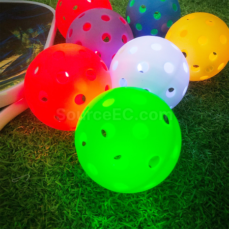 Customization Glow-In-The-Dark Pickleball Promotional Products