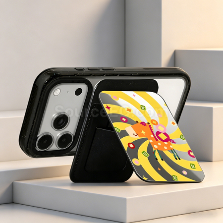 Customization Magnetic Foldable Stand Card Holder Promotional Products