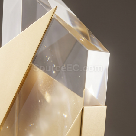 Customization Geometric Crystal Trophy Promotional Products