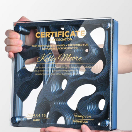 Customization Crystal Medal Promotional Products