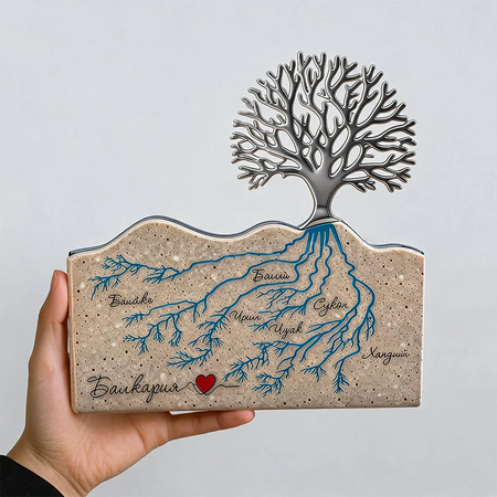 Customization Tree of Life-shaped trophy Promotional Products