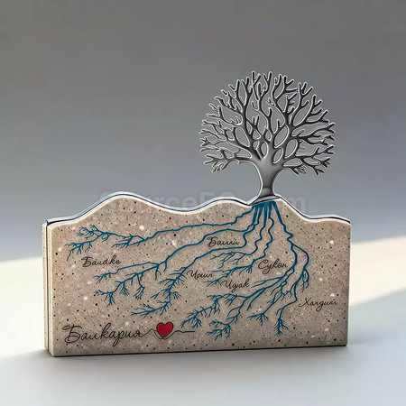 Customization Tree of Life-shaped trophy Promotional Products