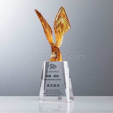 Customization Bird Crystal Trophy Promotional Products