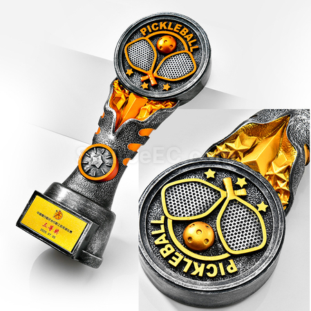 Customization Pickleball Themed Trophy Promotional Products