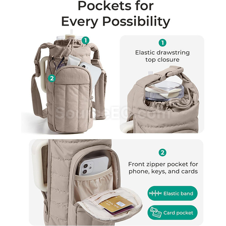 Customization Travel Crossbody Water Bottle Bag Promotional Products
