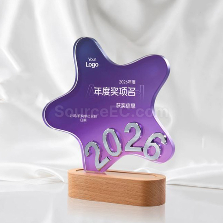 Customization 2026 Crystal Award Promotional Products