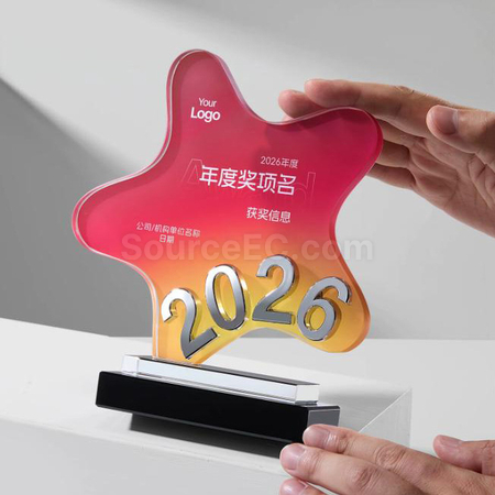 Customization 2026 Crystal Award Promotional Products