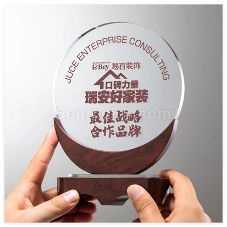Customization Crystal Marble Trophy Promotional Products