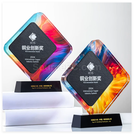 Customization Crystal Marble Trophy Promotional Products