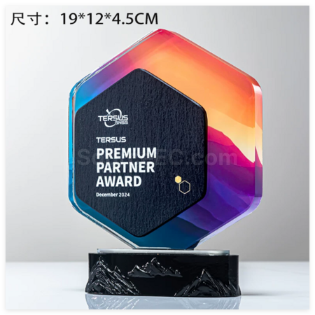 Customization Crystal Marble Trophy Promotional Products