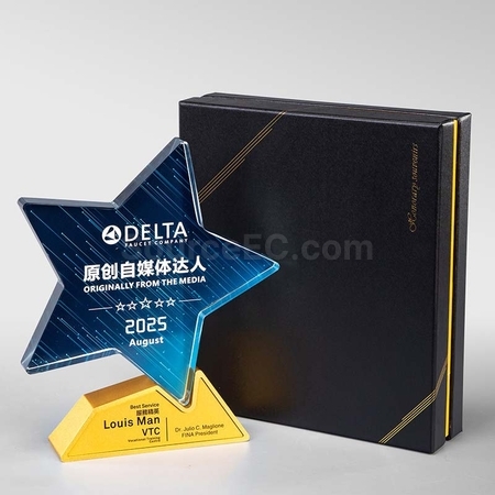 Customization Crystal & Metal Trophy Promotional Products