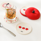 CustomizationSilicone Apple Insulated CoastersPromotional Products