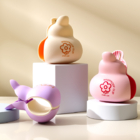 Seamless Soft Rubber Gourd Clip