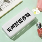 Glasses case customizable on both sides