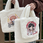 Plush bag rabbit fur bag