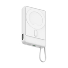 3C Certified Magnetic light-up wireless charging power bank
