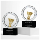 Badminton Crystal Trophy